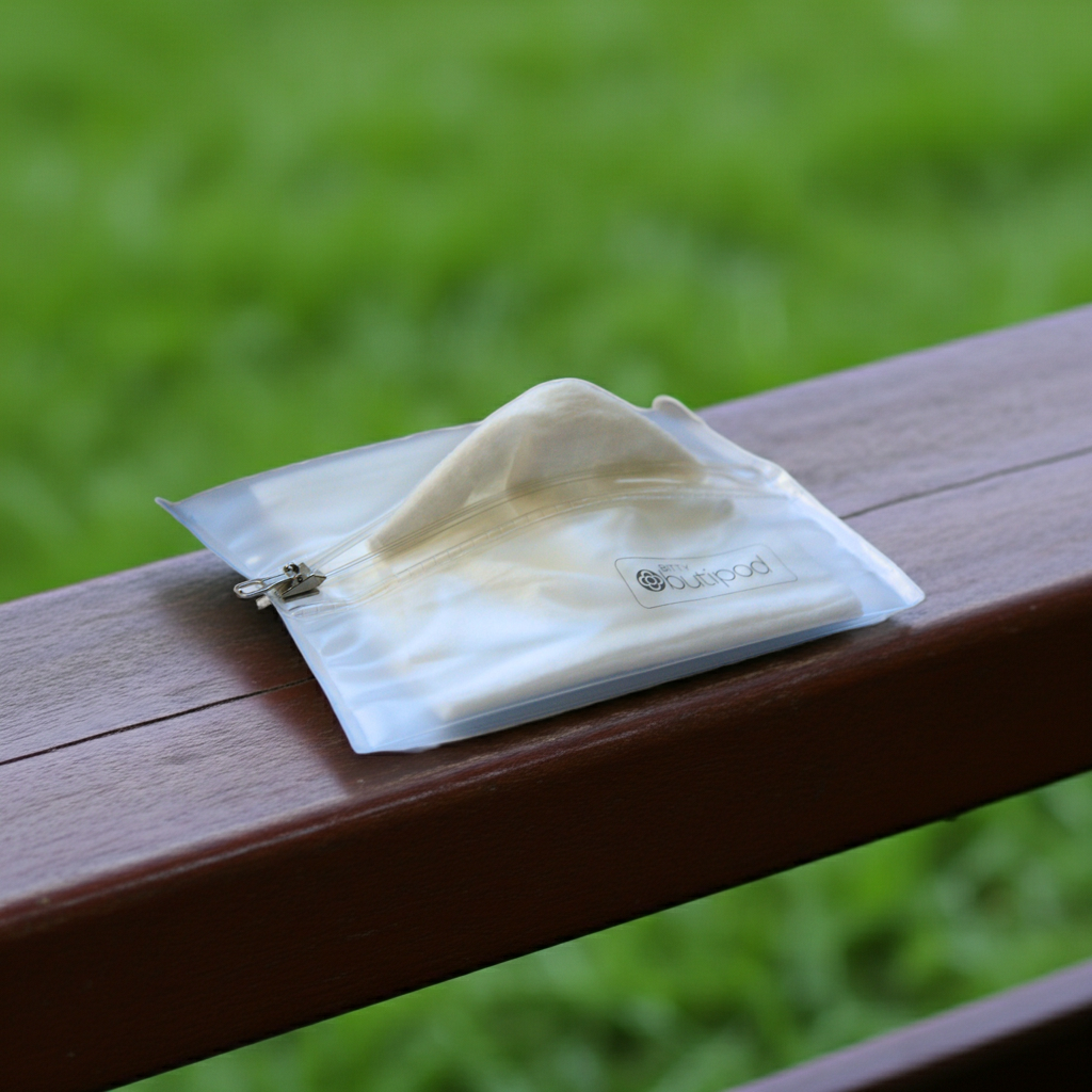 bitty buti-pod zip | Clear | 2-pack