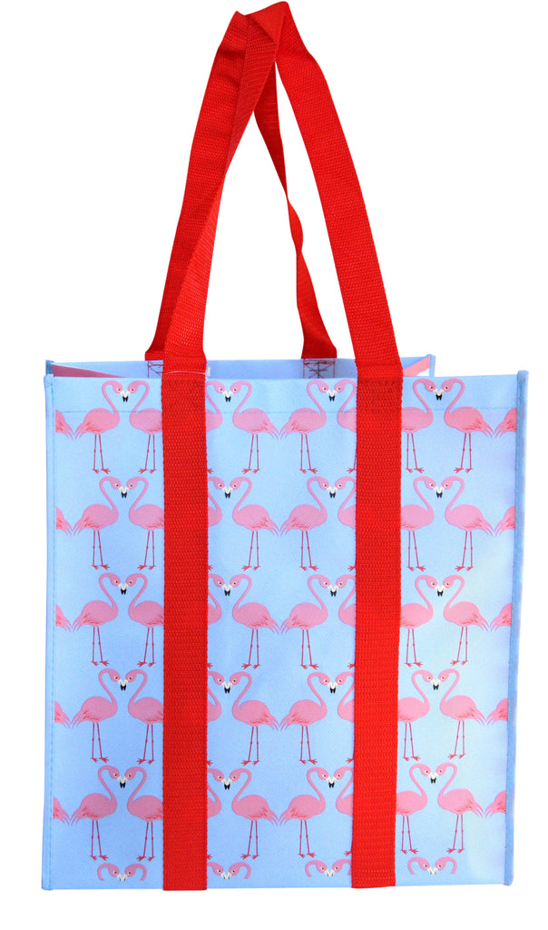 Buti Earth Shopping Bags | Coral Flamingos