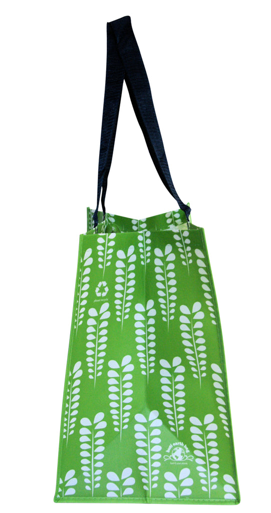 Buti Earth Shopping Bags | Green Leaves