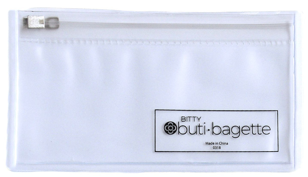 bitty bagette zip | Clear